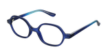 Lunettes de vue enfant RZERO20 bleu/noir - Vue de face