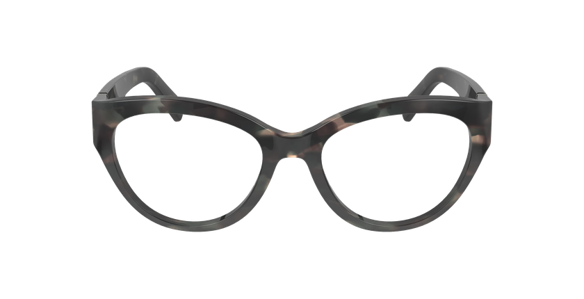 Lunettes de vue femme LO2728 écaille/vert - Vue de face