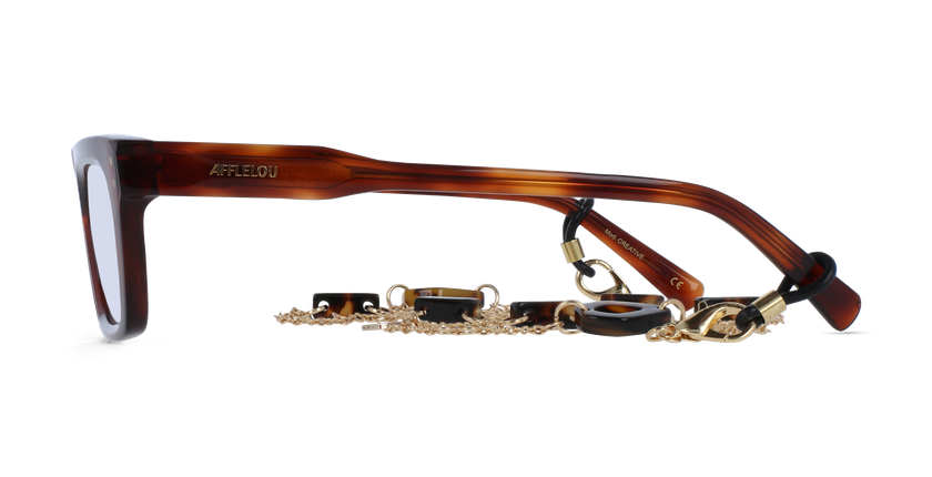 Lunettes de vue femme CARACTÈRES CRÉATIVE écaille - Vue de face