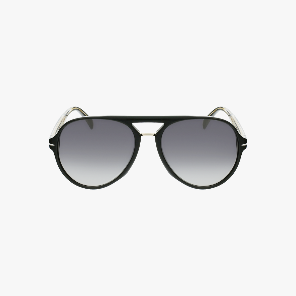 Lunettes de soleil homme DB 7005/S noir - Vue de face