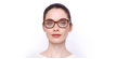 LUNETTES DE VUE femme LADYDIORO2 écaille - Vue de face