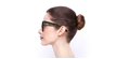 LUNETTES DE SOLEIL femme LO717S écaille - Vue de face