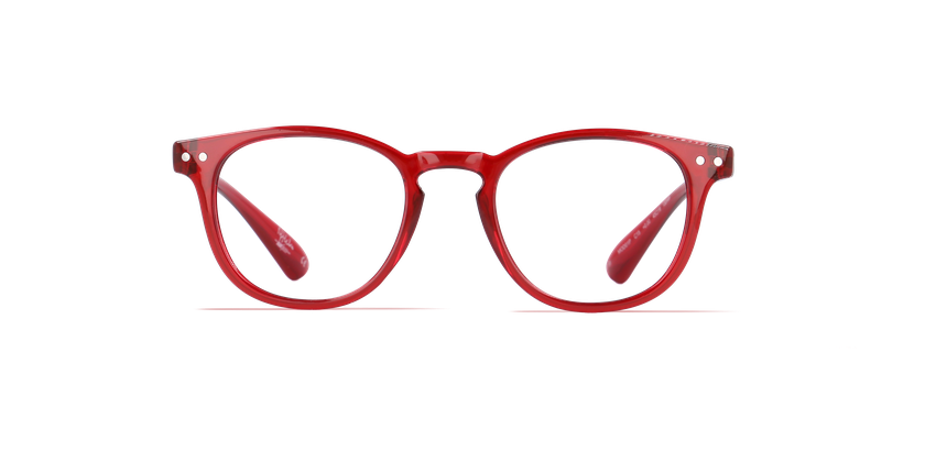 LUNETTES DE VUE homme BLUE BLOCK HOMME rouge - Vue de face