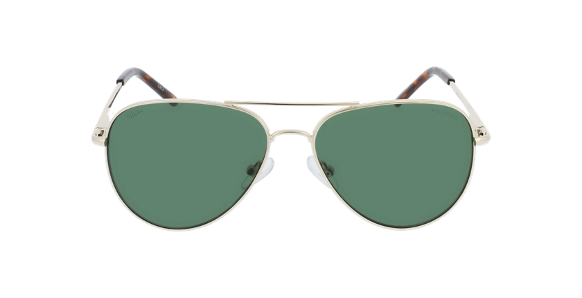 LUNETTES DE SOLEIL RUSSEL doré - Vue de face