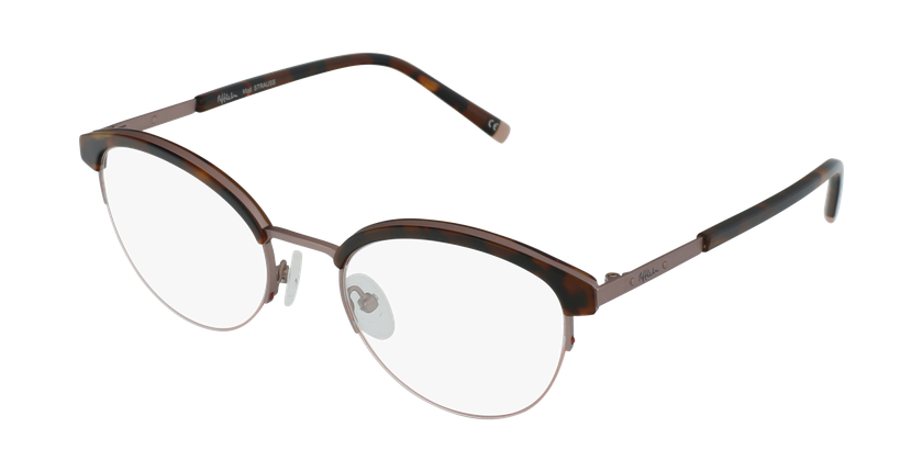 LUNETTES DE VUE femme STRAUSS écaille/doré - vue de 3/4