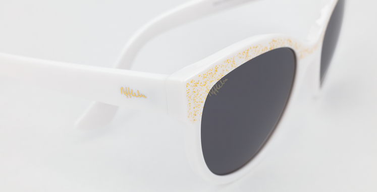 LUNETTES DE SOLEIL enfant LOURDES blanc