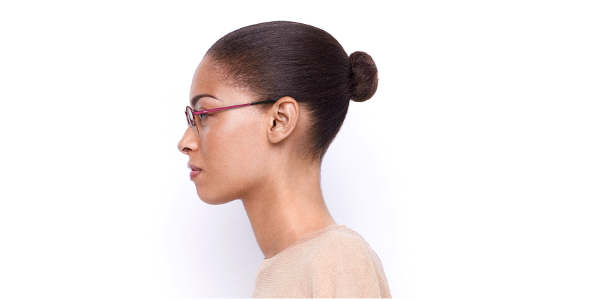 LUNETTES DE VUE MAGIC 108 violet - Vue de côté