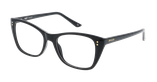 Lunettes de vue femme DEVA noir - Vue de face