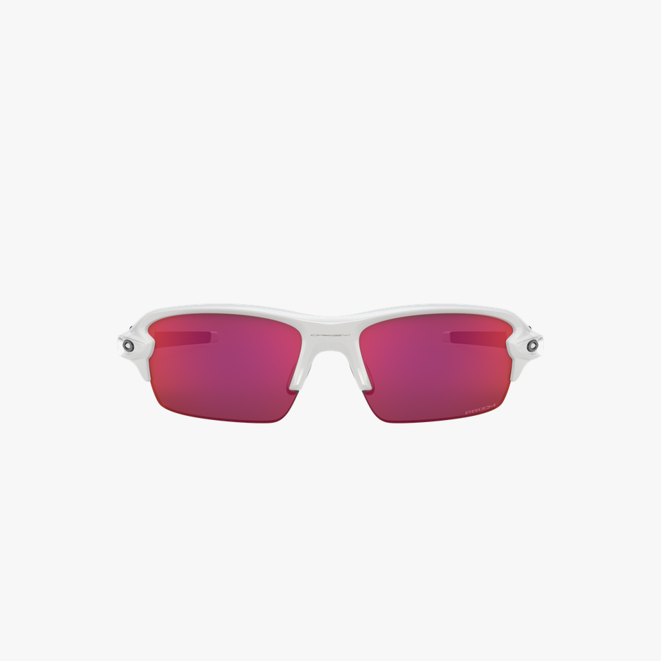 Lunettes de soleil homme Flak XS OJ9005 blanc - Vue de face