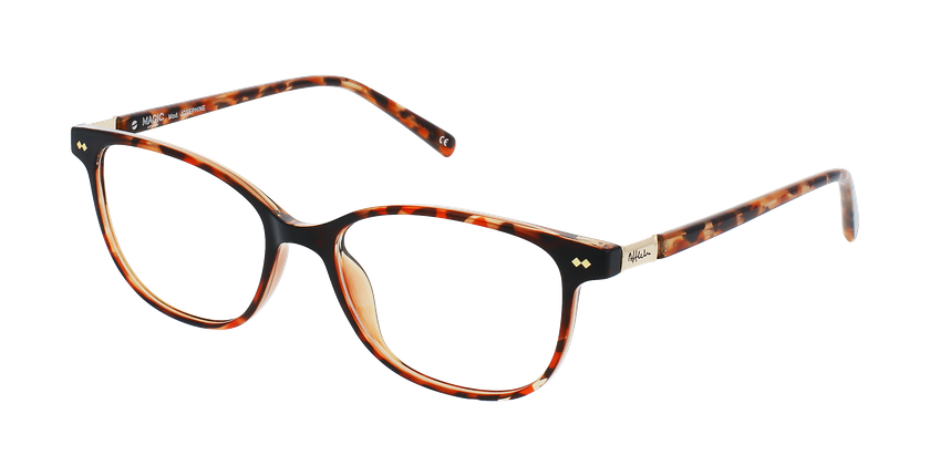 LUNETTES DE VUE femme JOSEPHINE écaille/marron - Vue de face