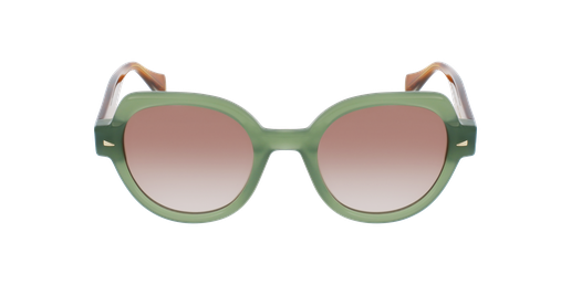 LUNETTES DE SOLEIL femme MAGGUIE 6632 vert/écaille Vue de face