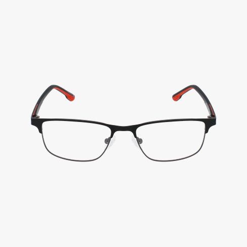 Lunettes de vue homme AYDAN noir/rouge