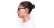 LUNETTES DE VUE femme RZERO3 écaille - Vue de côté