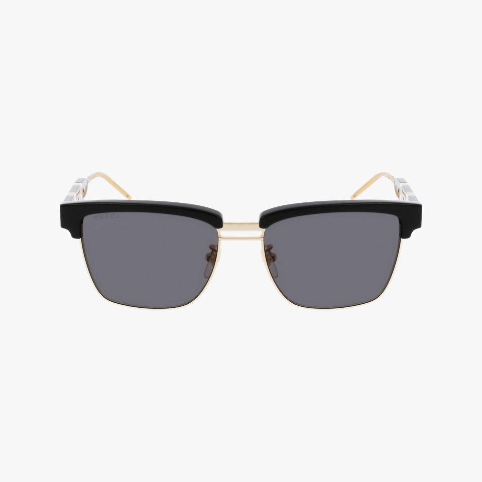 Lunettes de soleil homme GG0603S noir - Vue de face