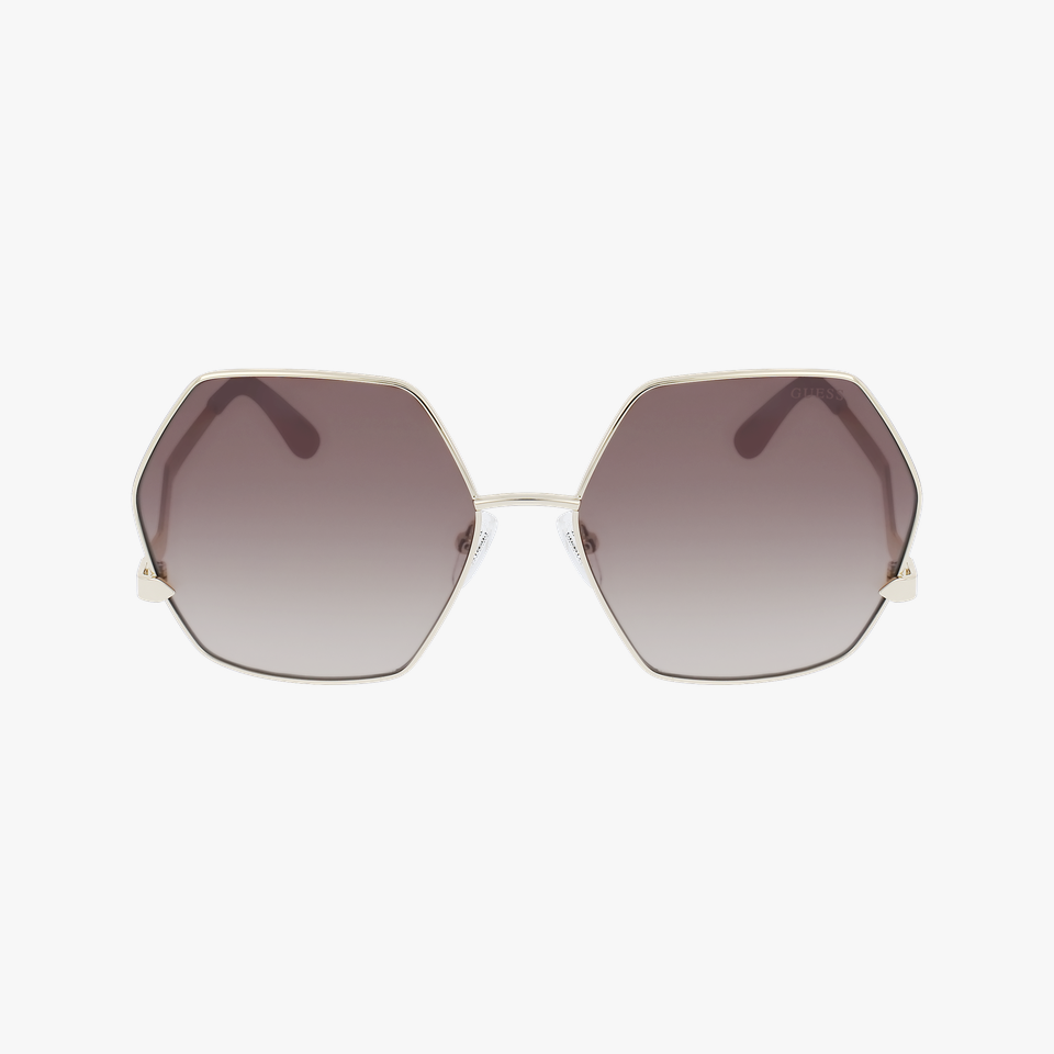 Lunettes de soleil femme GU7815 dorée - Vue de face
