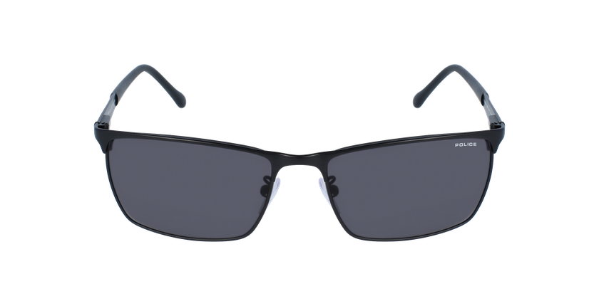 LUNETTES DE SOLEIL homme S8969 noir - Vue de face
