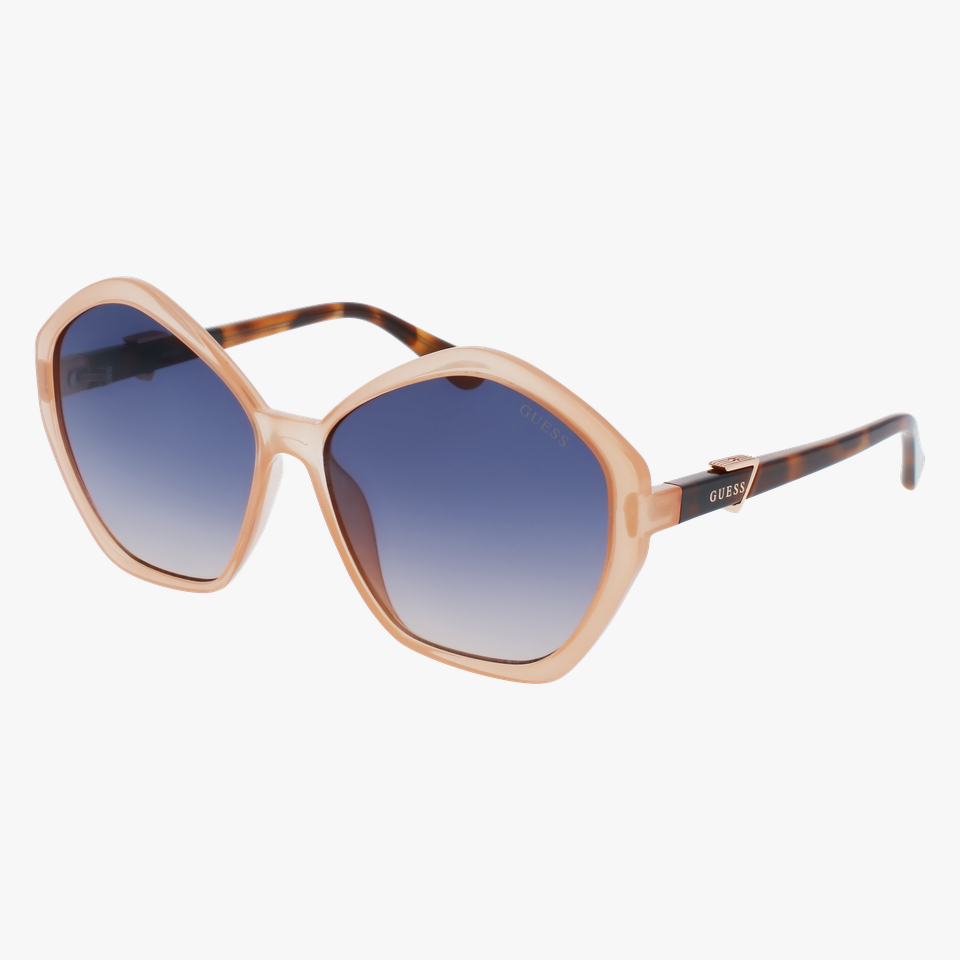 Lunettes de soleil femme GU7813 72W rose - Vue de face