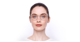 Lunettes de vue femme GU2869 rose - Vue de face