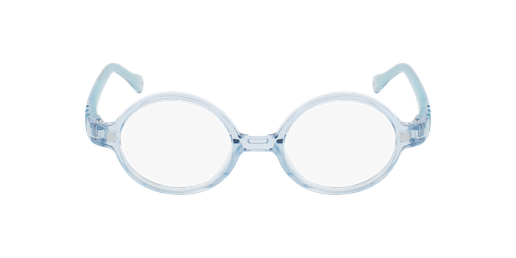 LUNETTES DE VUE enfant MAGIC BABY bleu/bleu cristal Vue de face