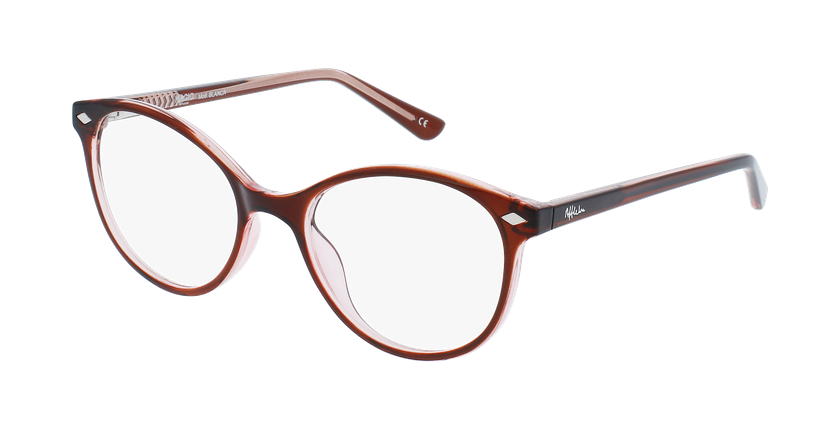 LUNETTES DE VUE enfant MAGIC BLANCA marron/rose - Vue de face