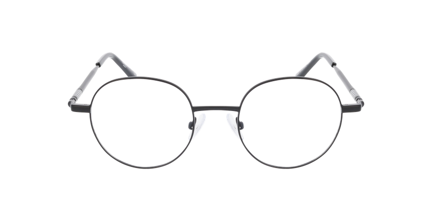 Lunettes de vue homme MAGIC283 noir/argenté - Vue de face