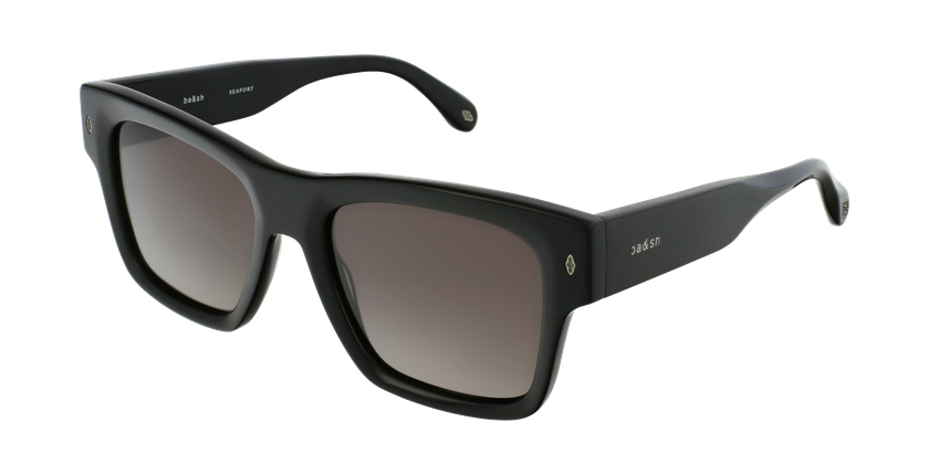 LUNETTES DE SOLEIL femme BA5000S noir - vue de 3/4