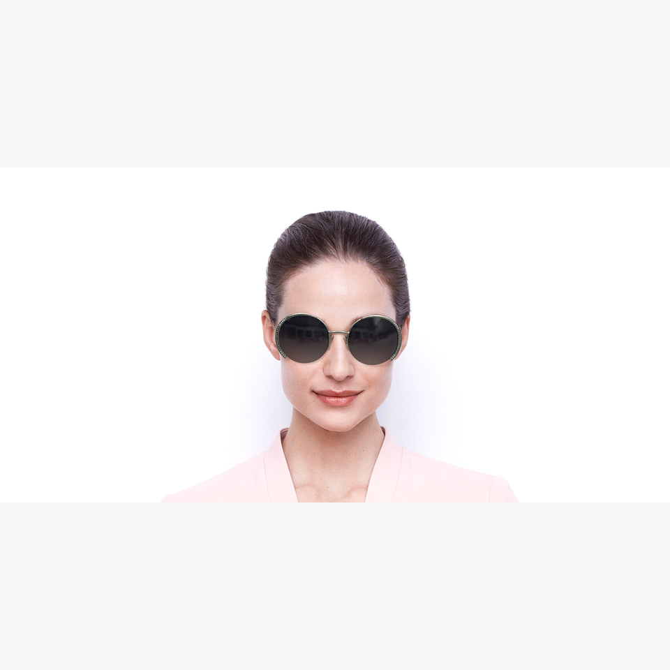 Lunettes de soleil femme SK0280-H argenté - Vue de face