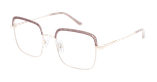 Lunettes de vue femme MAGIC294 marron/dorée - Vue de face