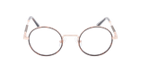 Lunettes de vue femme MAGIC193 écaille/rouge - Vue de face