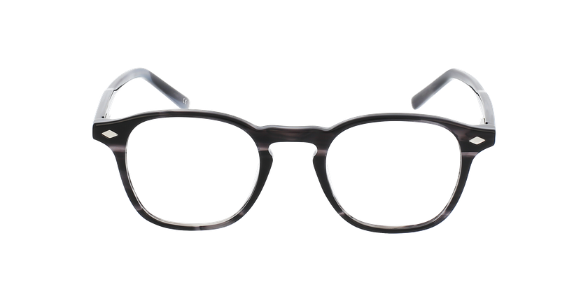 Lunettes de vue homme MAGIC 163 noir/noir / marron - Vue de face