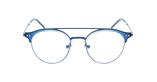 Lunettes de vue femme MAGIC 199 bleu - Vue de face