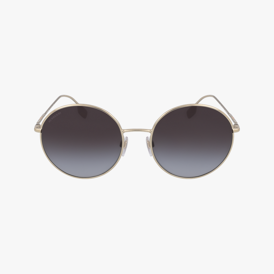 Lunettes de soleil femme PIPPA dorée - Vue de face