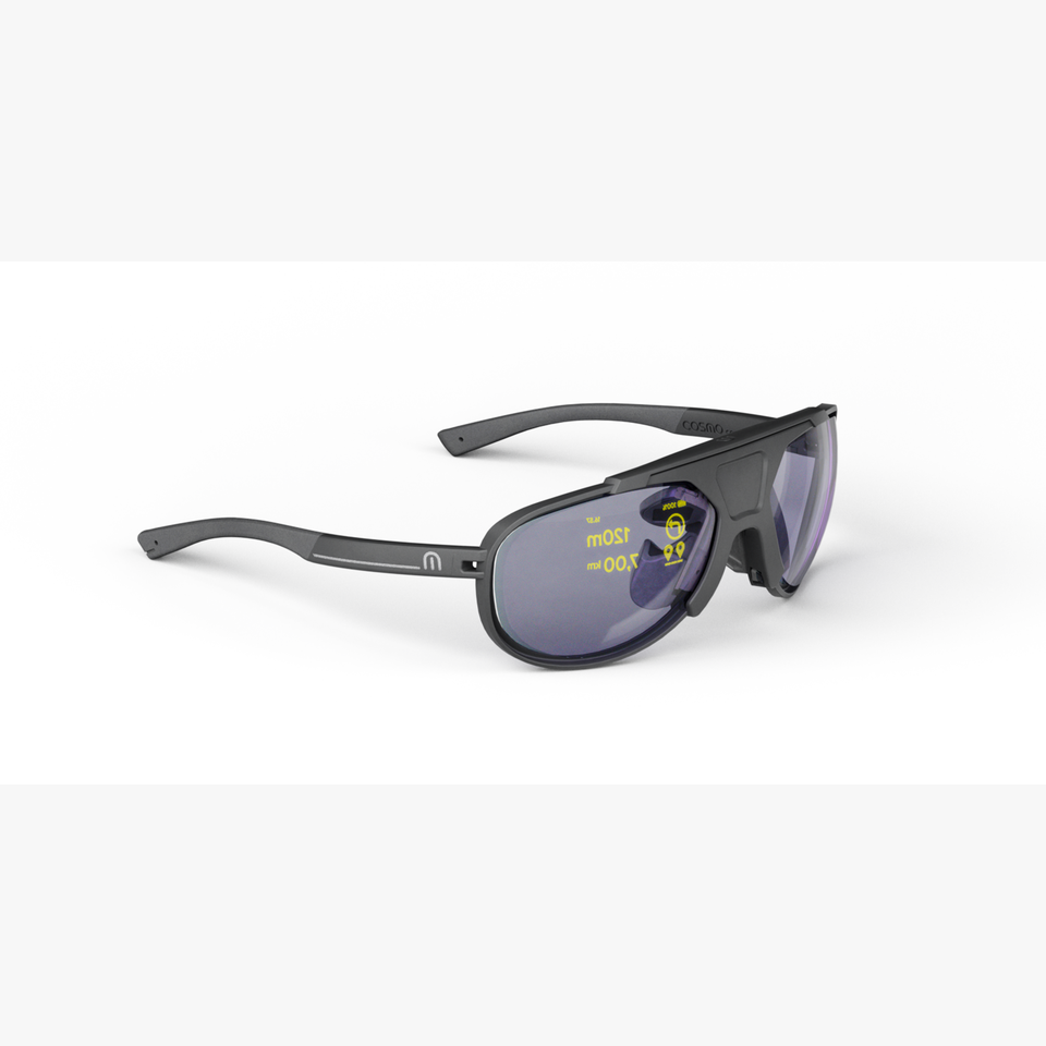 Lunettes de soleil COSMO VISION - Les lunettes connectées noir/autre - Vue de face