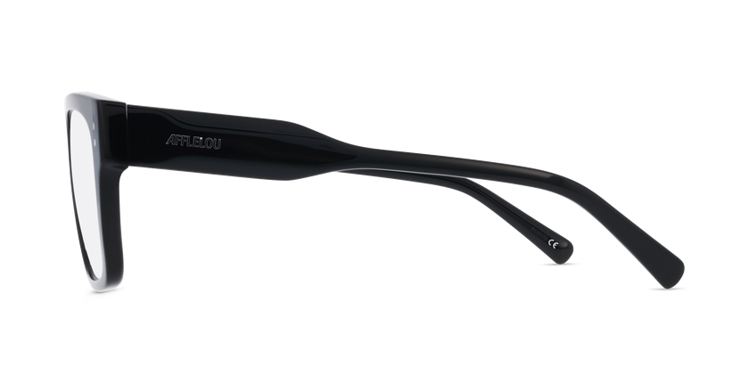 Lunettes de vue homme CARACTÈRES INGENIEUX noir - Vue de face