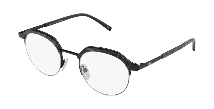 LUNETTES DE VUE OFFENBACH écaille/gris - vue de 3/4
