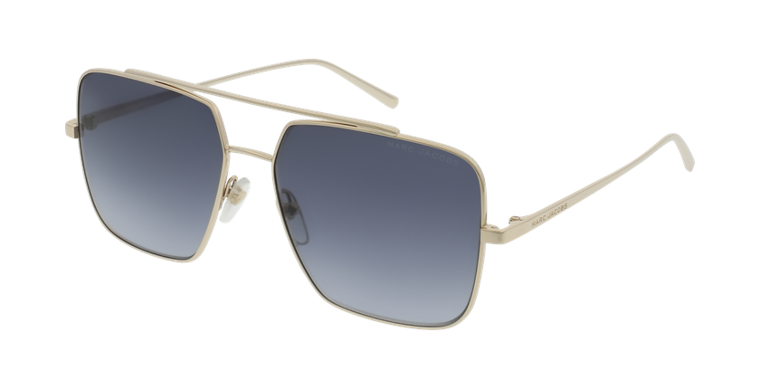 LUNETTES DE SOLEIL femme MARC 486/S doré - vue de 3/4