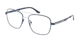 Lunettes de vue homme HILAIRE bleu - Vue de face