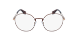 Lunettes de vue MARC 272 dorée/marron - Vue de face