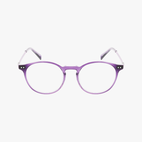 Lunettes de vue homme DAYAN violet Vue de face