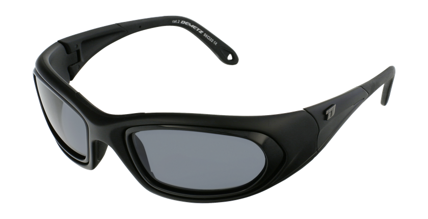 LUNETTES DE SOLEIL homme Ros 24 noir - Vue de face