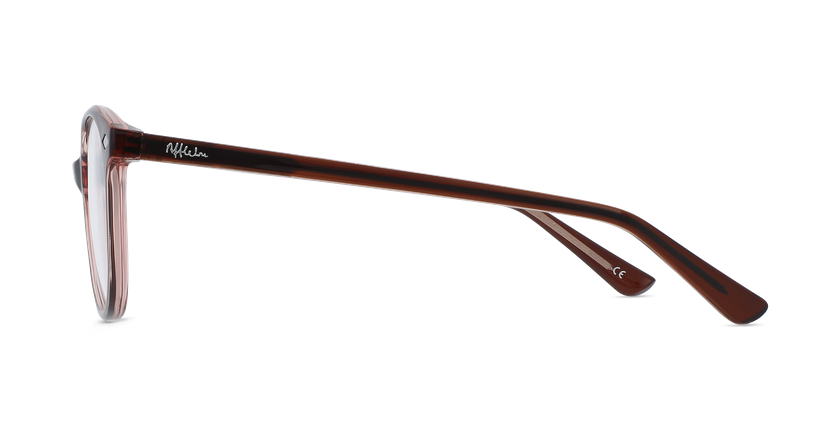 LUNETTES DE VUE enfant MAGIC BLANCA marron/rose - Vue de face