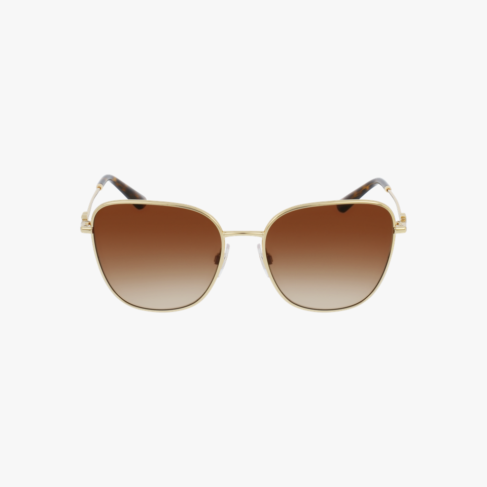 Lunettes de soleil femme DG2293 dorée - Vue de face