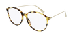 LUNETTES DE VUE femme DIORSIGHTO2 écaille - vue de 3/4
