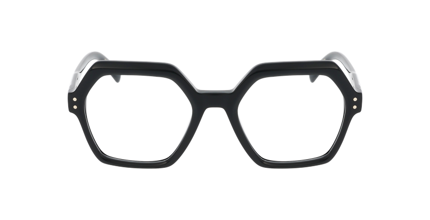Lunettes de vue femme CARACTÈRES COQUETTE noir - Vue de face