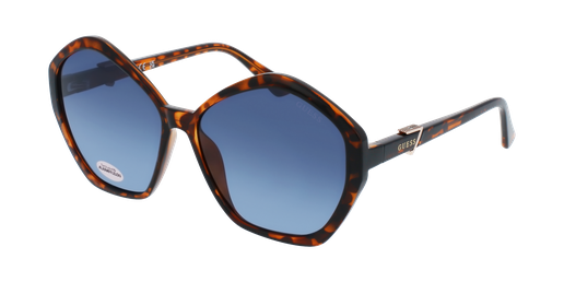 LUNETTES DE SOLEIL femme GU7813 écaille/bleu