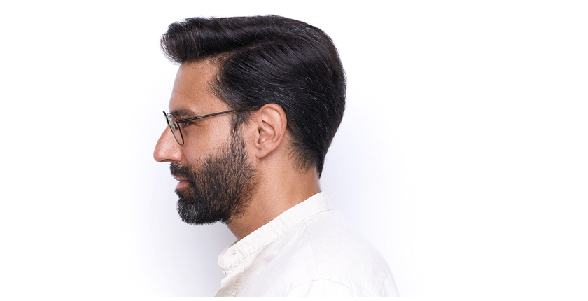 Lunettes de vue homme MAGIC227 gun/gris - Vue de face
