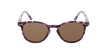 LUNETTES DE SOLEIL enfant FELIZ écaille/violet - Vue de face