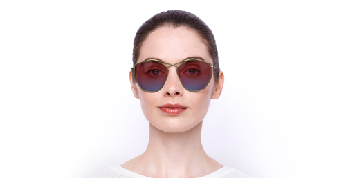 LUNETTES DE SOLEIL femme DIORSTELLAIRE4 doré/écaille