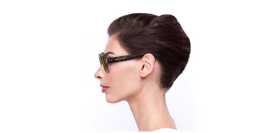 LUNETTES DE SOLEIL femme IM 0074/G/S écaille - Vue de côté