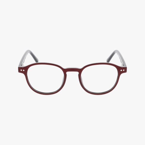 Lunettes de vue enfant MARCELIN rouge/noir Vue de face